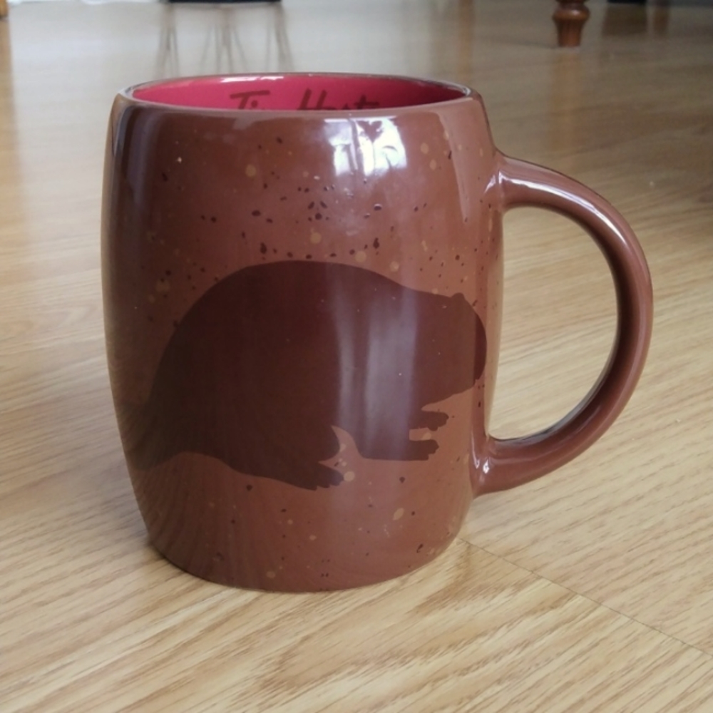 Tim Hortons Brown Beaver Mug